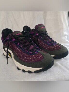Nike ACG Air Skarn CD2189-300 Sequoia/Vivid Purple Boys Youth 6 / Women's 8